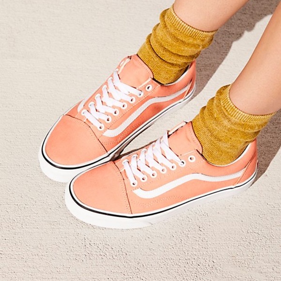 vans old skool peach